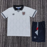 Retro England 1990 home kids Soccer jersey