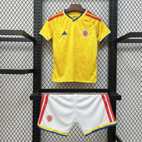 Colombia 2025/26 Home Kid Kit size 16-28