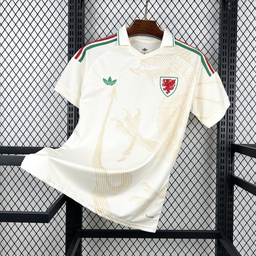 Wales  2026 World Cup Away soccer jersey size S-4XL