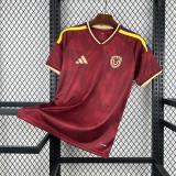 Venezuela 2026 World Cup home red soccer jersey  S-4XL