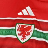 Wales  2026 World Cup Home soccer jersey size S-4XL