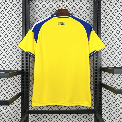 Sweden  2026 Home soccer jersey size S-4XL
