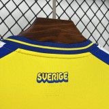 Sweden  2026 Home soccer jersey size S-4XL