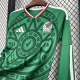 Mexico 2026 World Cup Home Long sleeve soccer jersey S-4XL