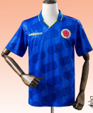 Retro   Colombia 1994 Away Soccer jersey