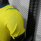 Brazil 2026 World Cup  Home player version size S-2XL