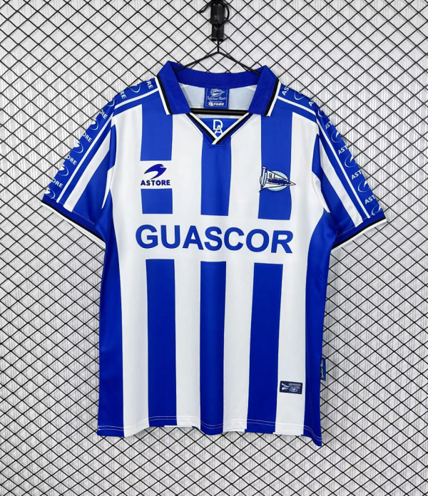 Retro Deportivo Alaves 1998/99 Home Soccer Jersey