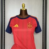 Woman Spain 2026 World Cup Home soccer jersey size S-2XL