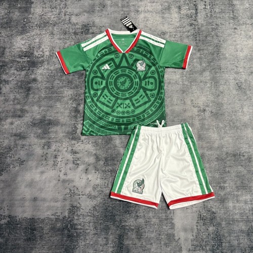 Mexico 2026 World Cup Home kid kit 16-28