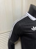 2025/26 AD x Oasis Tour Jacquard Black  font 25 Player Version Jersey S-2XL