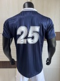 2025/26 AD x Oasis Tour Jacquard Dark Blue  font 25 Player Version Jersey S-2XL