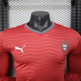 Portugal 2026 World Cup Home Long Sleeve player version Jersey S-4XL