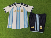 Argentina 2026 World Cup Home  Player Version Kid kit size 16-28