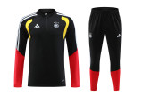 Germany 2025/26 Black Half zipper training clothes