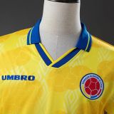 Colombia 1994 Home Retro  Soccer jersey