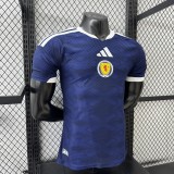 Scotland 2026 World Cup Home Player Version soccer jersey size S-4XL