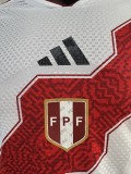 Peru 2026 World Cup Home Player Version soccer jersey size S-2XL