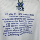 2026 Retro Model MilwaukeeBucks MN Jersey
