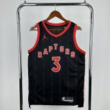 Season 2023 Toronto Raptors Black No. 3  INGRAM