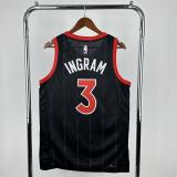 Season 2023 Toronto Raptors Black No. 3  INGRAM