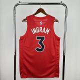 Season 2023 Toronto Raptors Red No. 3  INGRAM