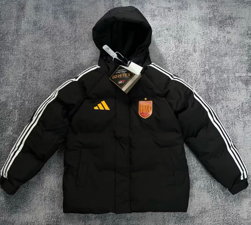 Spain 2025/26 Cotton Coats Size M-4XL