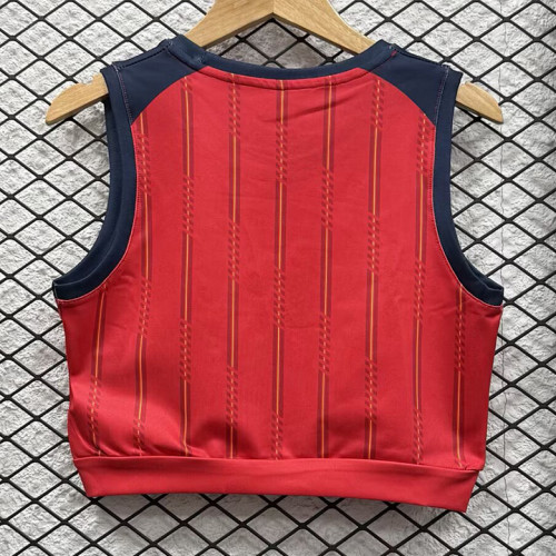 Spain 2026 World Cup Home Girl's Vest  size S-XL