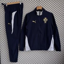 Portugal 2025/26 Black windbreaker Suit Size S-2XL