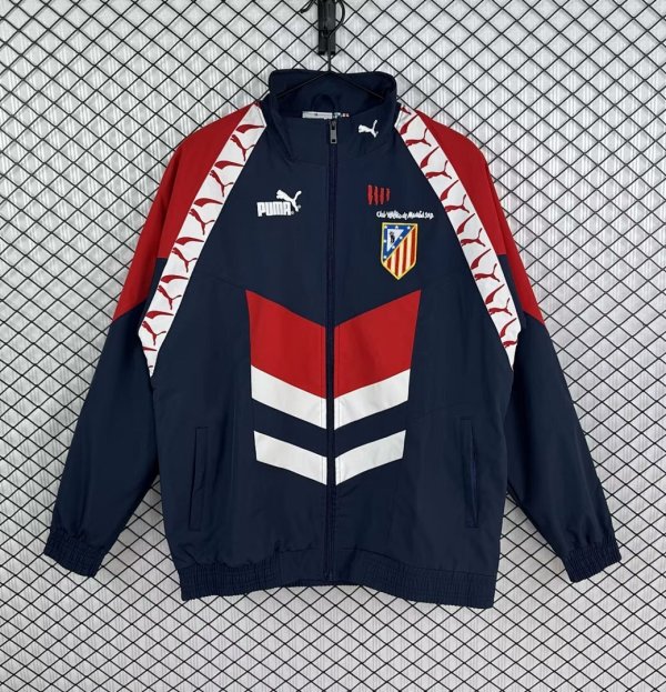 Atletico Madrid 1995/96 Dark Blue windbreaker