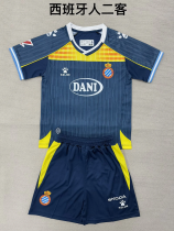 kids kit  Espanyol 2025/26 third soccer jersey size 16-28