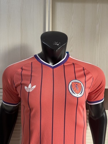 Scotland 2026 World Cup Away Player Version soccer jersey size S-2XL