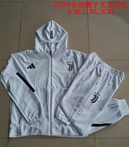 Juventus  2025/26 White Hoodie Suit S-2XL