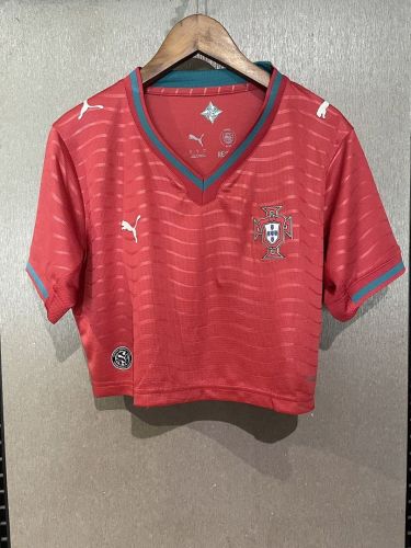 Portugal 2026 World Cup Home Crop Top size S-XL