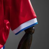 Chile 2026 World Cup home kids soccer  jersey size 16-28