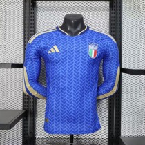 Italy 2025/26 World Cup Home Long Sleeve player version size S-2XL