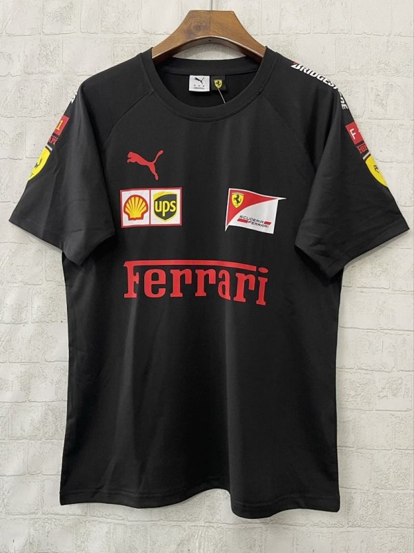 Ferrari 2025 black F1 shirt S-3XL