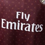 Retro PSG 2006/07 Away  Red Soccer jersey