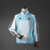 Argentina 2025/26 White And Blue windbreaker