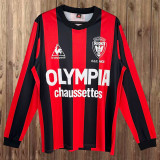 Retro Nice 1977/78  Home Long Sleeve Soccer Jersey