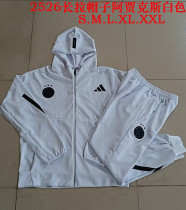 Ajax  2025/26 White Hoodie Suit S-2XL