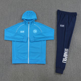 Napoli 2025-26 Blue hooded training suit S-XXL
