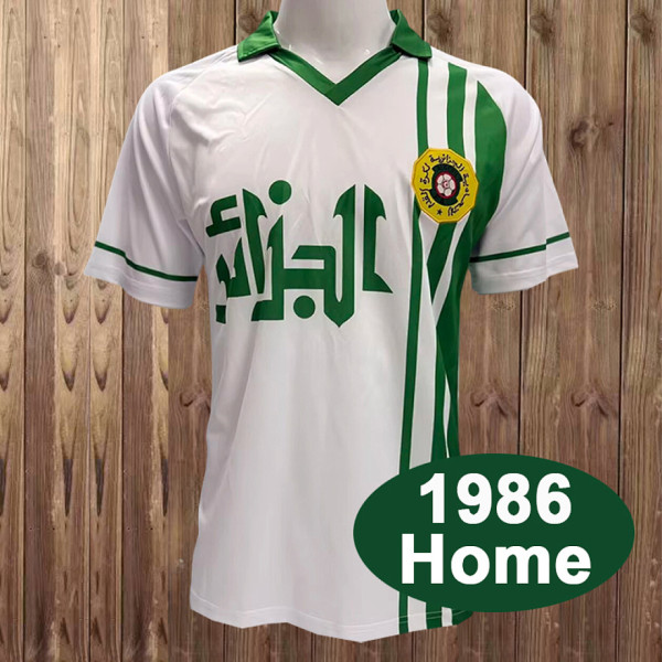 Retro Algeria 1986  Home Jersey Size S-2XL