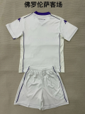 Fiorentina  2025-26 Away  Kids Kit