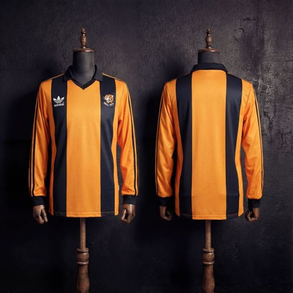 Retro 1981/82 Hull City Home Jersey Long Sleeve S-XXL