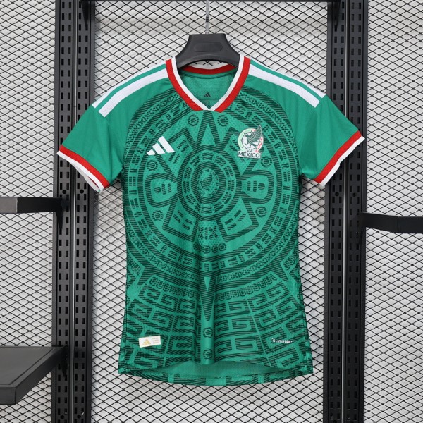 Woman Mexico 2025-26 Home Player Version jersey size S-2XL