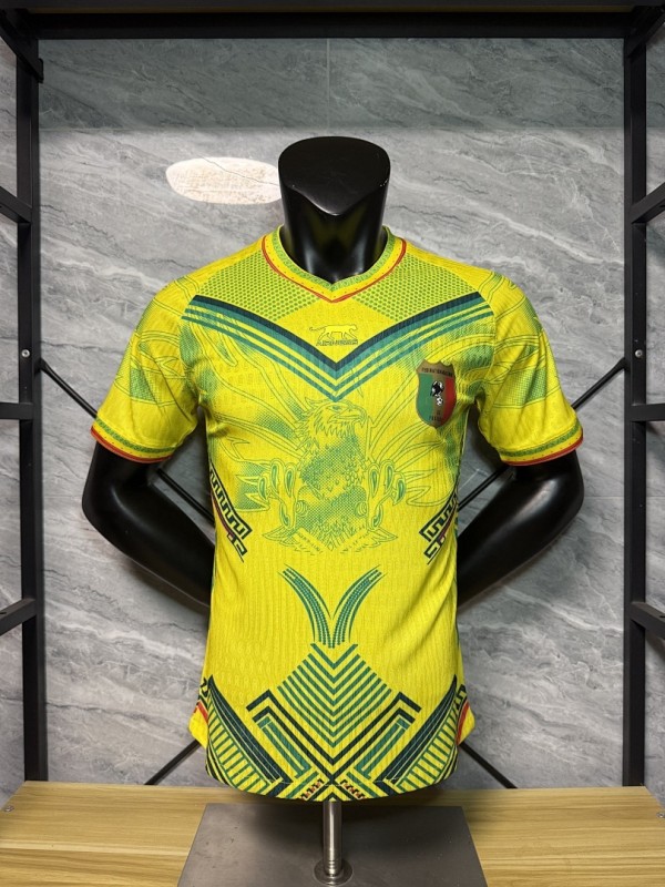 Mali 2026 Yellow Special Player Version Jersey S-XXL