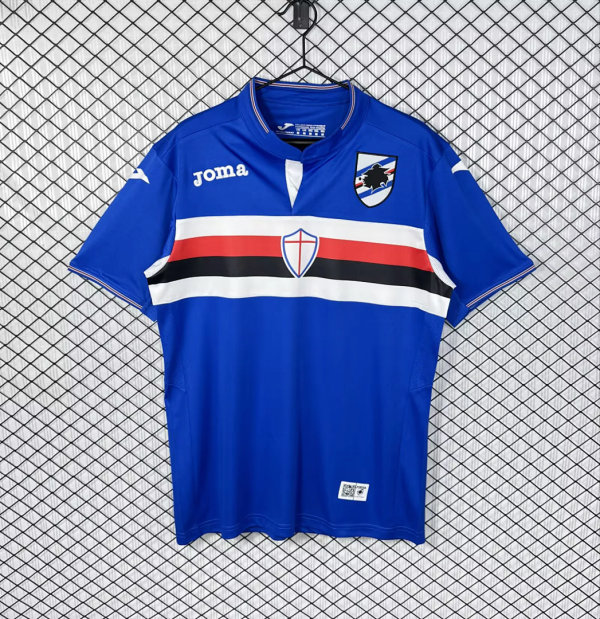 Retro Sampdoria 2015/16 home soccer jersey size S-2XL