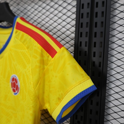 Womens Colombia 2026 World Cup Home Player Version Jersey