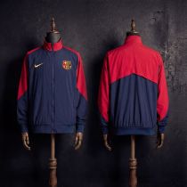 Barcelona  2025/26 Dark Blue And Red windbreaker