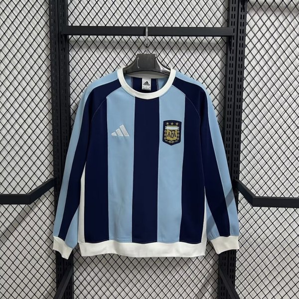 Argentina 2025/26 Blue Sweater Training   S-2XL